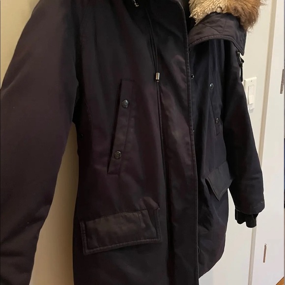 Navy Waterproof Winter Parka - Picture 5 of 9